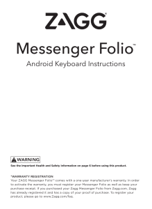 Messenger Folio