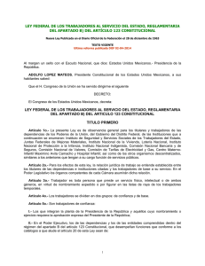 Ley Federal de los Trabajadores al Servicio del Estado