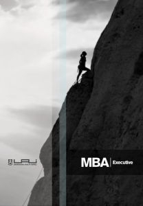 MBA Executive UAI » Universidad Adolfo Ibáñez 1