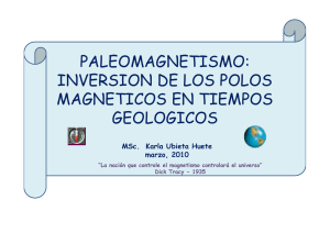 PALEOMAGNETISMO: INVERSION DE LOS POLOS MAGNETICOS
