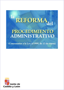 Reforma del Procedimiento Administrativo