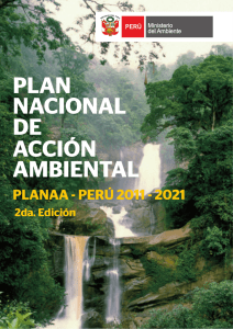 Plan Nacional de Acción Ambiental PLANAA-Perú 2011