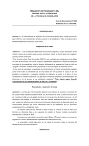 Reglamento de procedimiento del Tribunal Fiscal de Apelación de