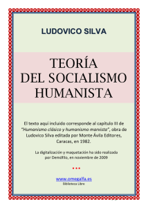 teoría del socialismo humanista