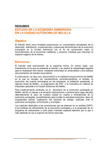 Economia Sumergida RESUMEN - Ciudad Autónoma de Melilla