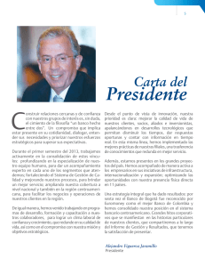 Presidente - Banco de Bogotá