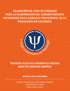 texto completo - Colegio Colombiano de Psicólogos