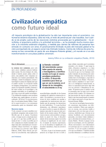 Civilización empática como futuro ideal