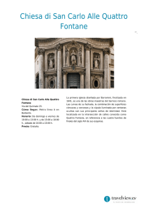 Chiesa di San Carlo Alle Quattro Fontane