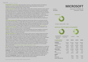Microsoft Corp - Robust Global Investment