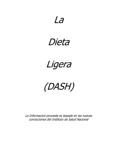 La Dieta Ligera (DASH)