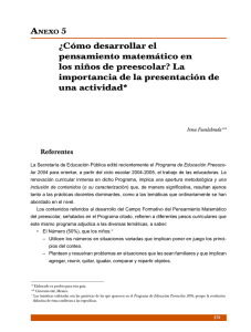 ¿Cómo desarrollar el pensamiento matemático en los niños de