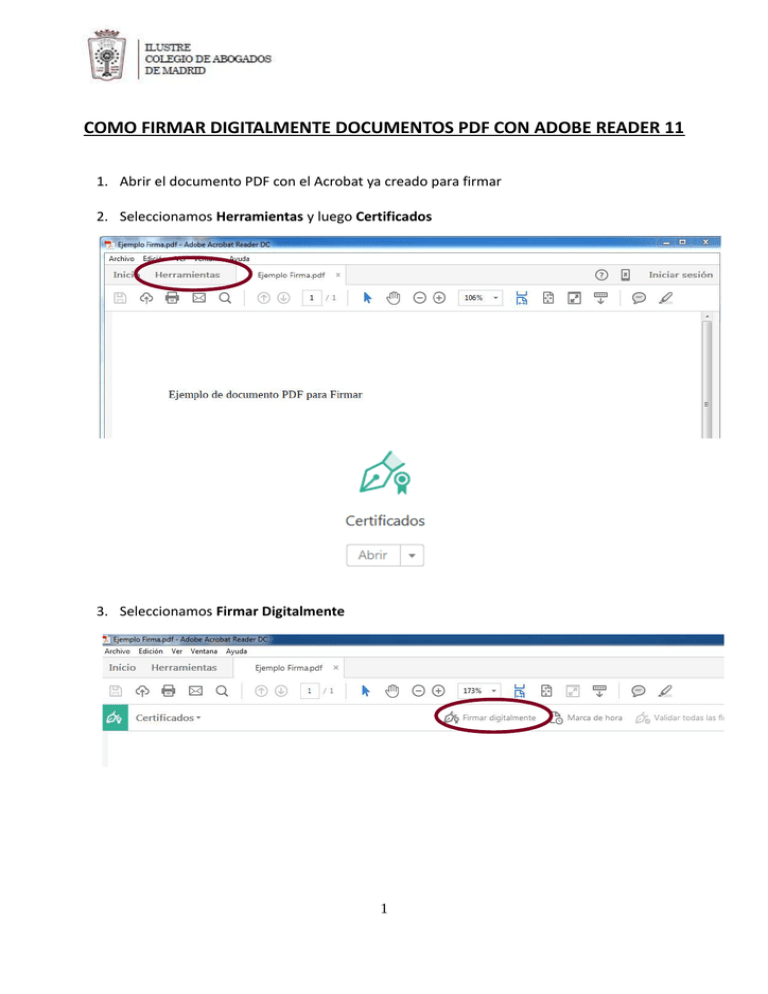 Como Firmar Digitalmente Documentos Pdf Con Adobe 2591