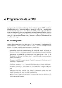Programacion de la ECU