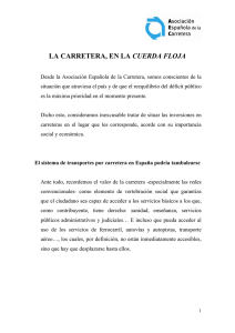 Abrir documento completo - Asociación Española de la Carretera