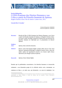 O DNA Kantiano dos Direitos Humanos e sua Crítica a partir da