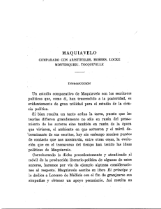 COMPARADO CON ARISTÓTELES, HoBen¡s, LOCKE
