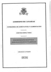 Año 1993 - Gobierno de Canarias