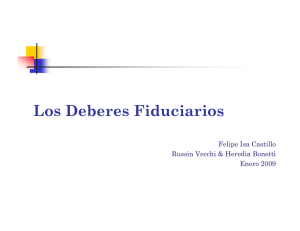 Los Deberes Fiduciarios