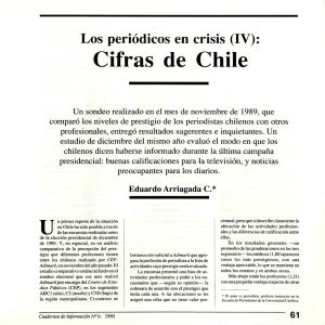 Cifras de Chile - Cuadernos.info