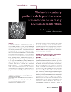 Mielinolisis central y periférica de la protuberancia