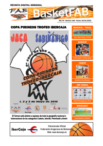 revista 146 - Federación Aragonesa de Baloncesto