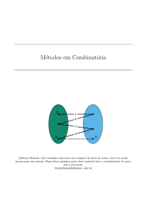 Métodos em Combinatória - Future Website of conesul2006