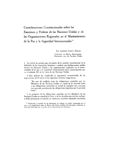 Funciones y Poderes de las Naciones Unidas y de las