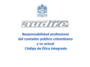responsabilidad profesional del contador público colombiano y su