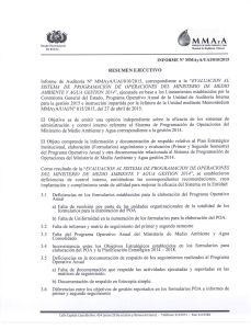 MMA y A - Ministerio de Medio Ambiente y Agua