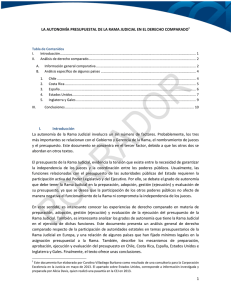 La autonomía presupuestal de la Rama Judicial en el derecho