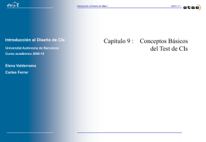 Conceptos Básicos Capítulo 9 : Conceptos Básicos del Test de CIs
