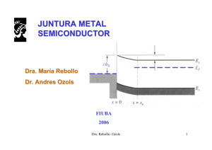 juntura metal semiconductor