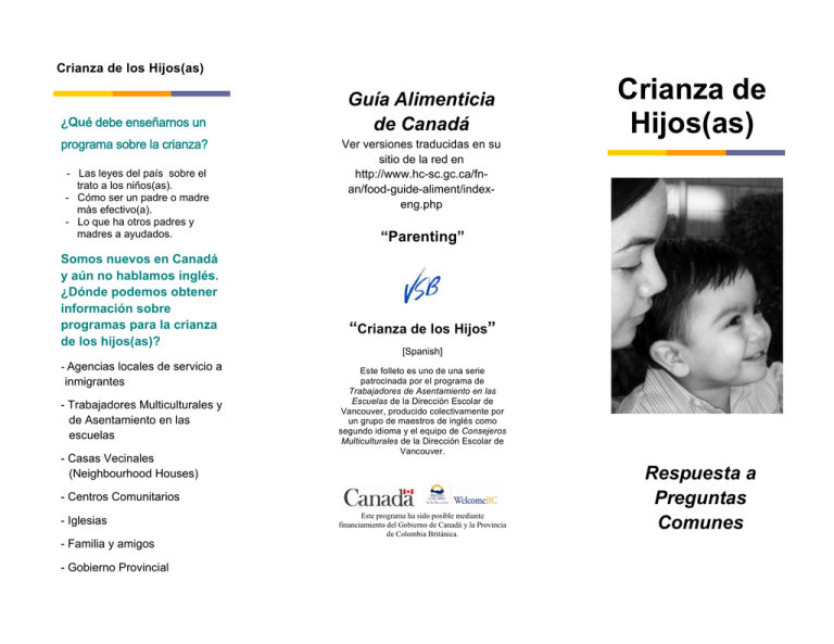 Crianza De Hijos as Crianza De Hijos as