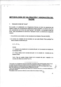 Metodología de Valoración y Asignación del "sucre"