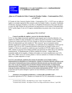 ¿Que es el Tratado de Libre Comercio Estados Unidos