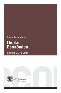 Unidad Económica - Universidad de Granada