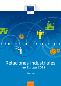 Relaciones industriales en Europa 2012 – Resumen