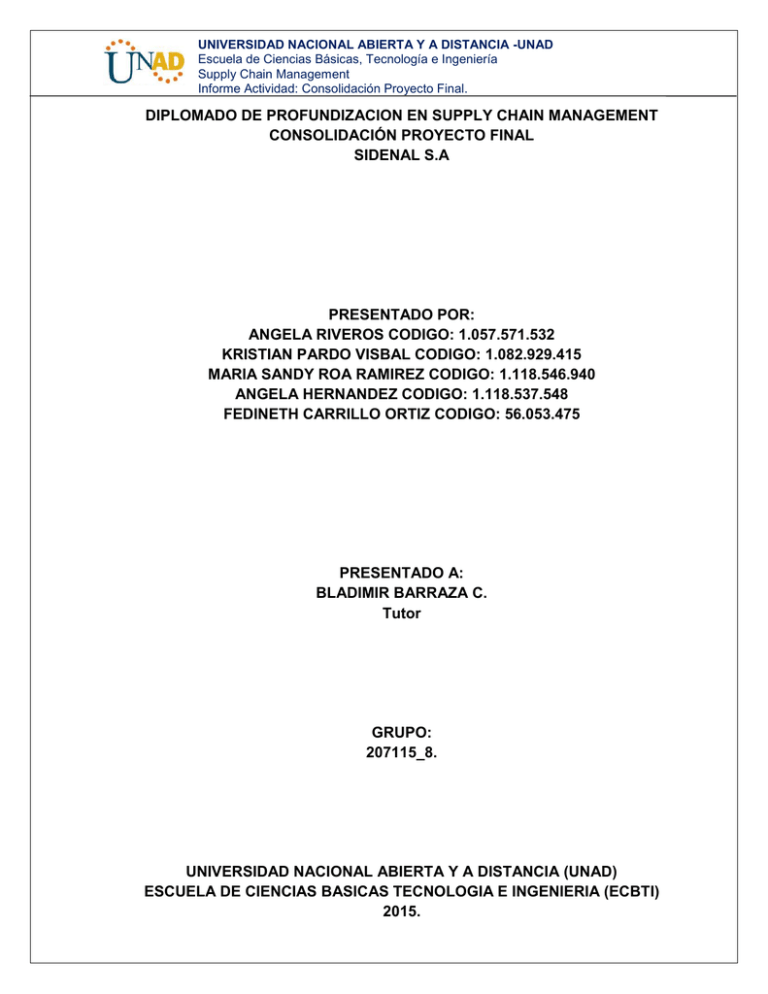 diplomado de profundizacion en supply chain management