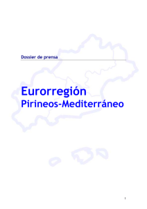 El projecte d`Euroregió Pirineus-Mediterrània