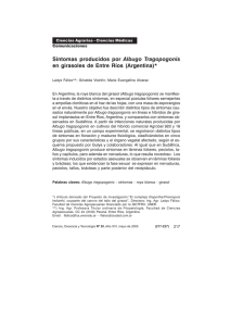 CDyT Nº 30 - Pag 217-227 - Síntomas producidos por Albugo