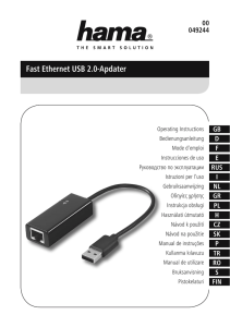 Fast Ethernet USB 2.0-Apdater