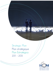 Strategic Plan Plan stratégique Plan Estratégico