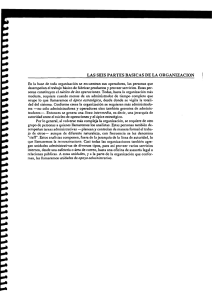 Las seis partes básicas de la organización - U