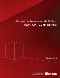 Manual de Prevención de Delitos INACAP (Ley Nº 20.393)