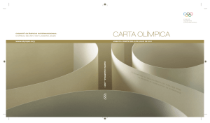 Carta Olímpica - Veracruz 2014