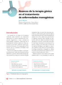 Avances de la terapia génica en el tratamiento de