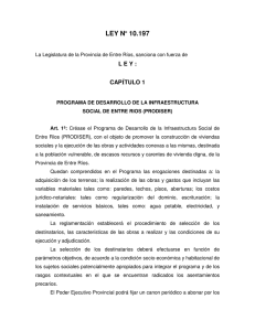 LEY Nº 10.197 - Gobierno de Entre Ríos