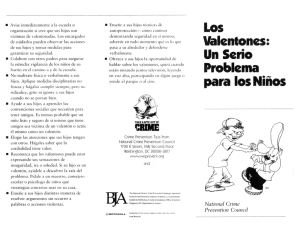 Los Valentones: Un Serio Problema para los Niños