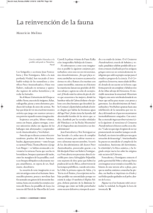 La reinvenció n de la fauna - Revista de la Universidad de México
